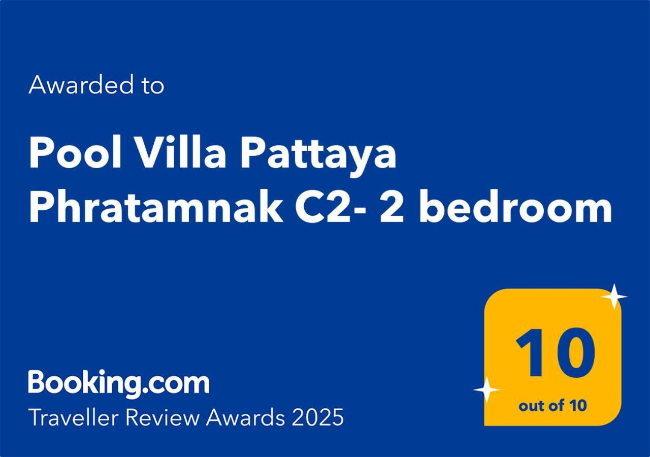 Pool Villa Pattaya Phratamnak C2- 2 Bedroom Jomtien pláž Exteriér fotografie