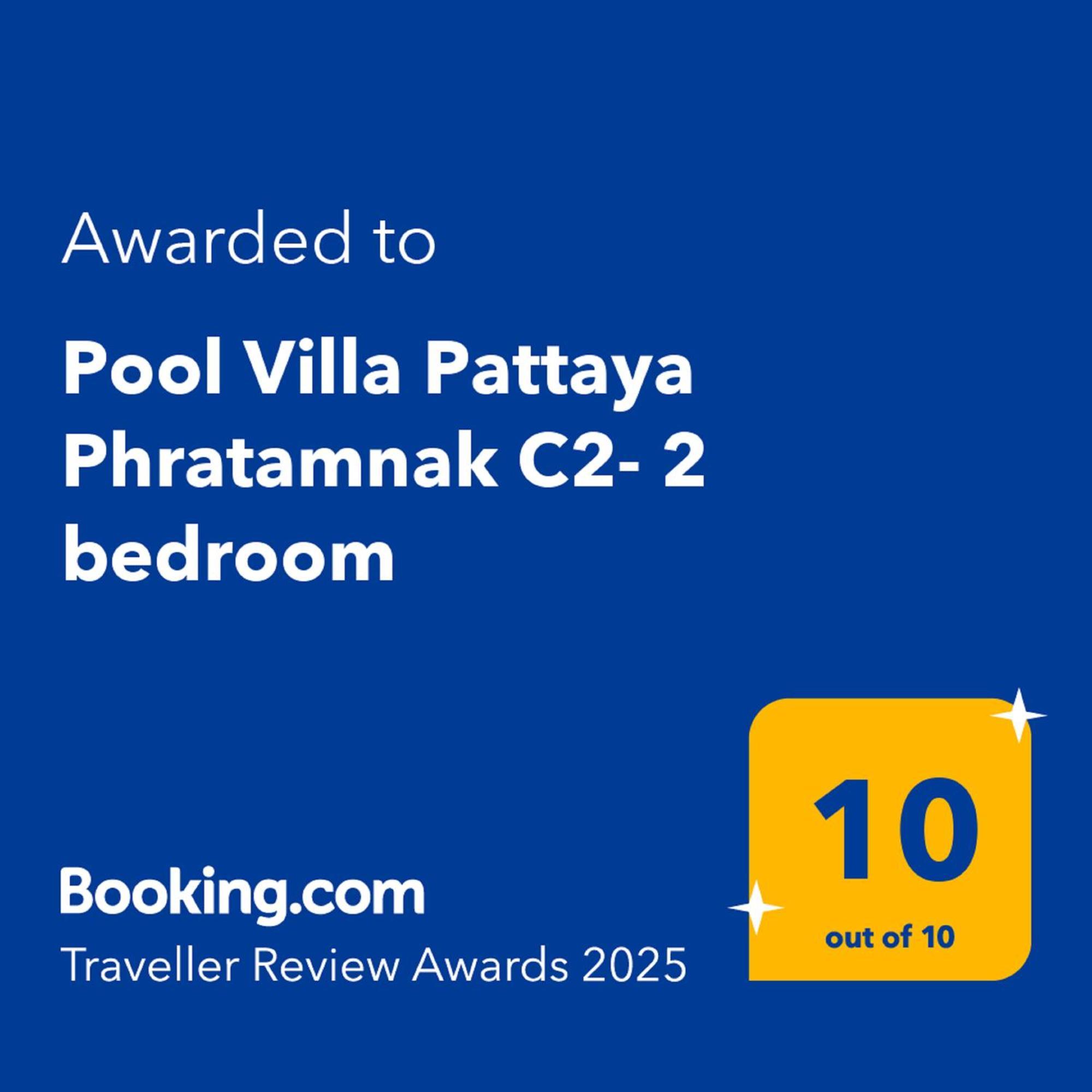 Pool Villa Pattaya Phratamnak C2- 2 Bedroom Jomtien pláž Exteriér fotografie